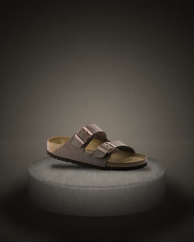 Birkenstock Arizona Sandals, Mocha Birkibuc
