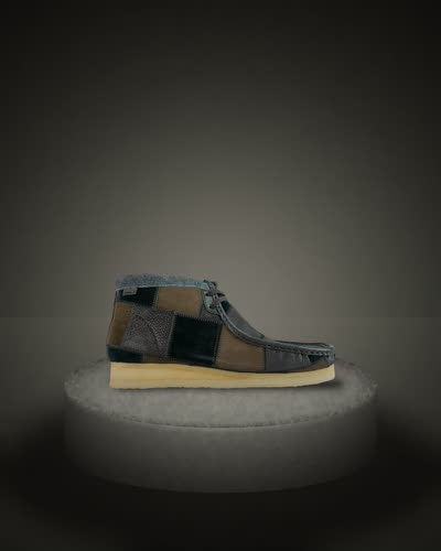 Clarks x Bodega Originals Wallabee Boot Men's Shoes, Dark Brown Suede