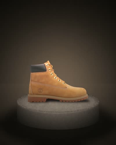 Timberland 6-Inch Premium GS Youth Boots, Wheat